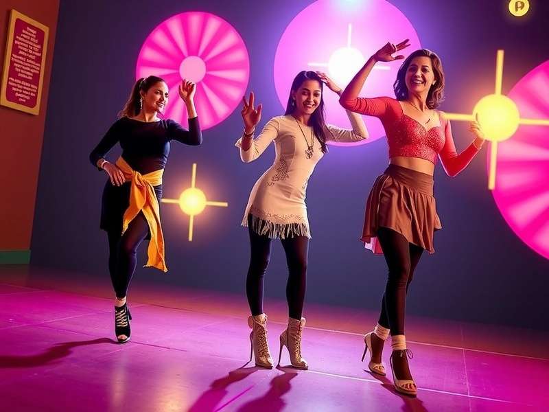 Bollywood Dance Magic VR Experience Bollywood Dance Magic upcoming VR mode showing player dancing with virtual Bollywood stars